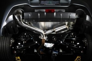 Toyota GR86 Performance Exhaust - Single Side Exit - Perrin Performance - Axle Back w/ Helmholtz Chamber - `22-`25